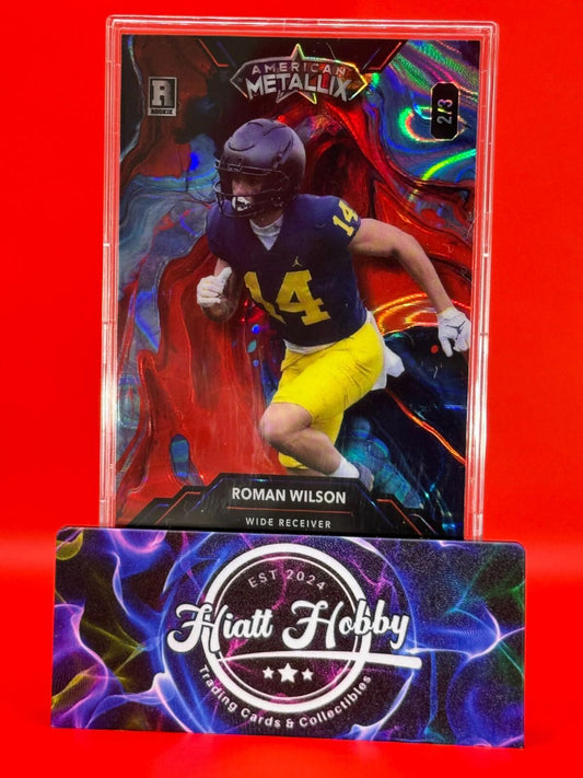 2023 Wild Card Metallix - Roman Wilson #WMP-RW - Lava /3