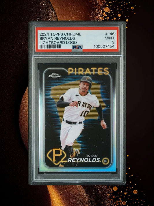 2024 Topps Chrome - Lightboard Logo Refractor #146 Bryan Reynolds
