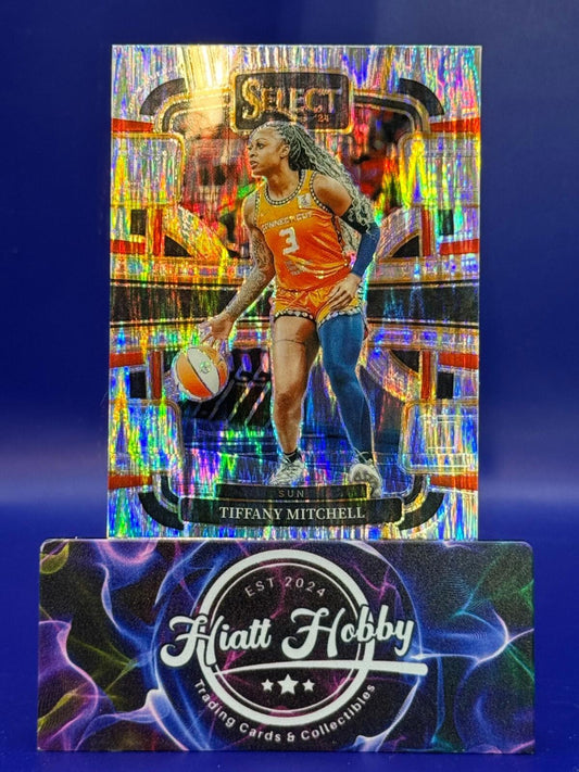 2024 Panini Select WNBA - Concourse #44 Tiffany Mitchell - Flash Prizm