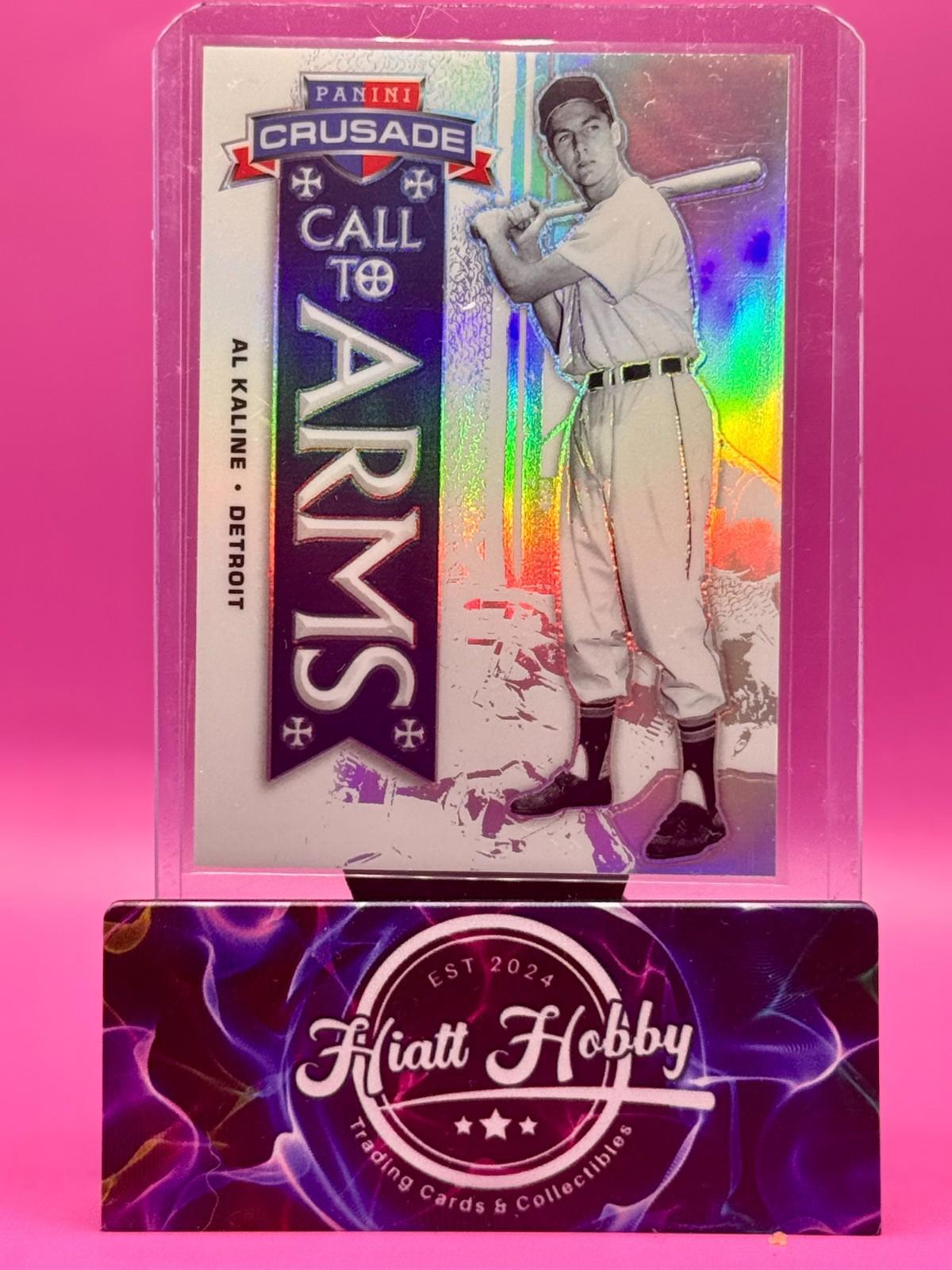 2025 Panini Crusade - Al Kaline #25 - Call to Arms - Silver Prizm