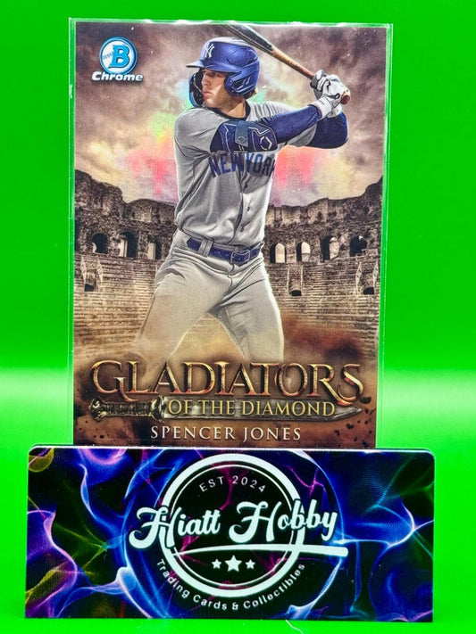 2024 Bowman - Gladiators of the Diamond #GOTD-17 Spencer Jones (RC)