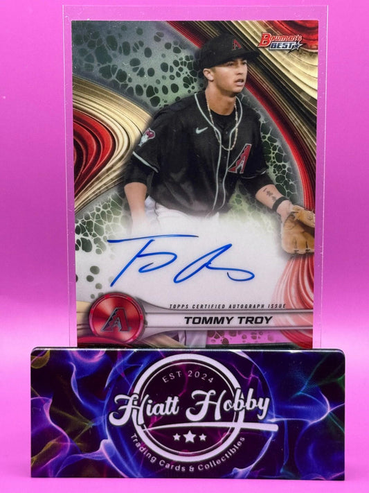 2024 Bowman's Best - Tommy Troy #B24-TT - Auto (RC, AU)