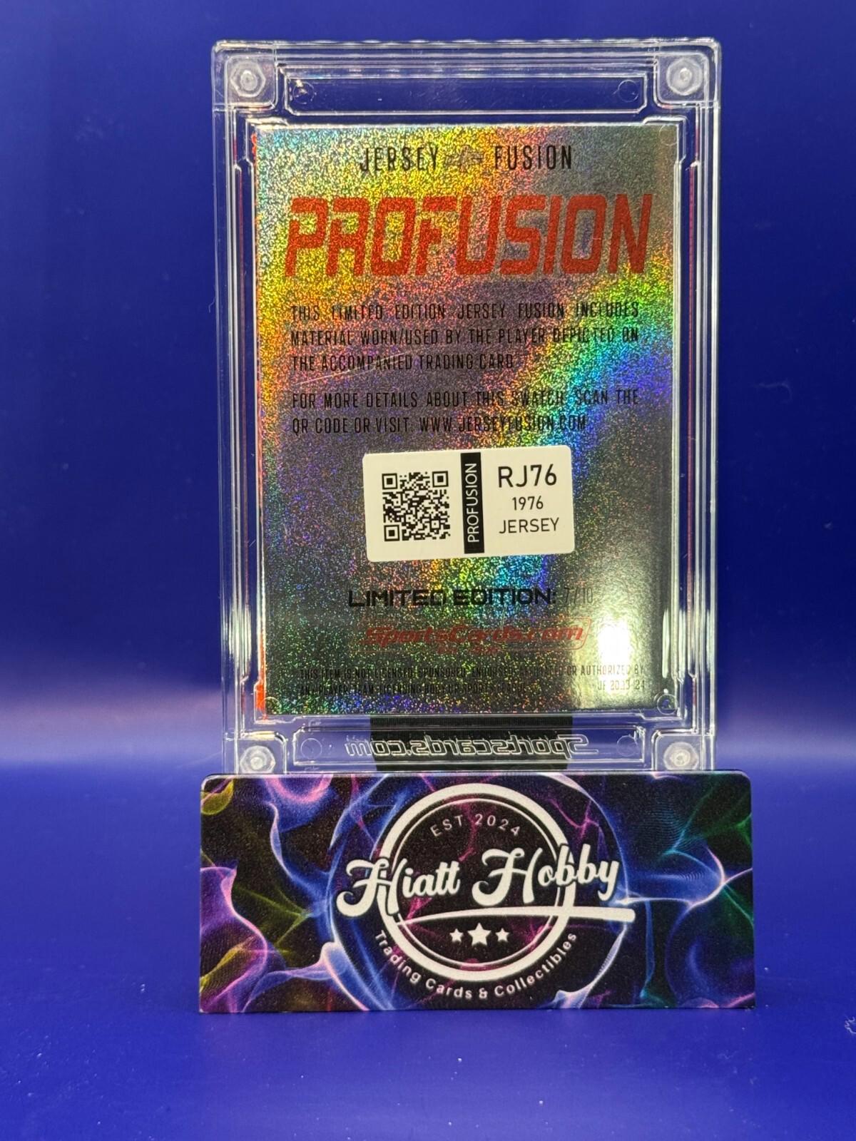 2024 Jersey Fusion Baseball - Reggie Jackson Profusion /10 - 1972 Jersey
