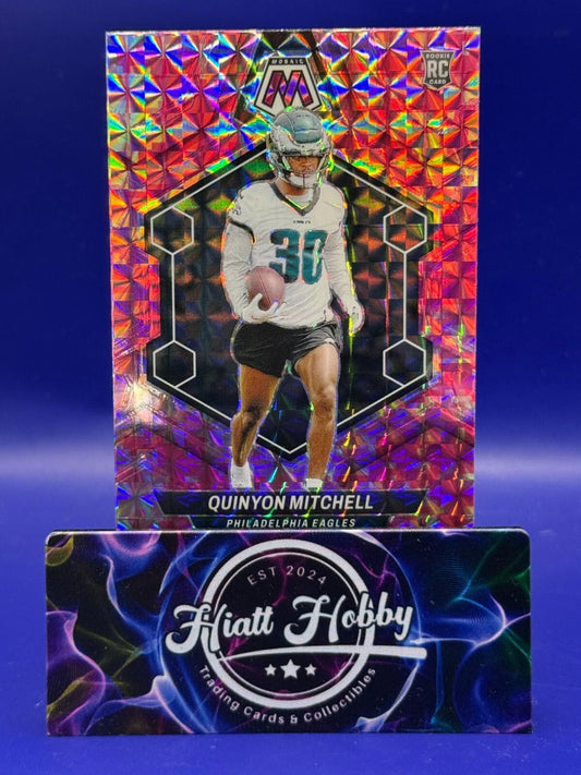 2024 Panini Mosaic Football - Quinyon Mitchell #322 - Camo Pink