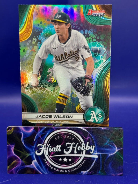 2024 Bowman's Best Baseball - Jacob Wilson #TP-16 - Refractor