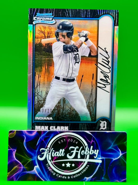 2024 Bowman Chrome Baseball - Max Clark #BI25-20 - Bowman International 25th Ann