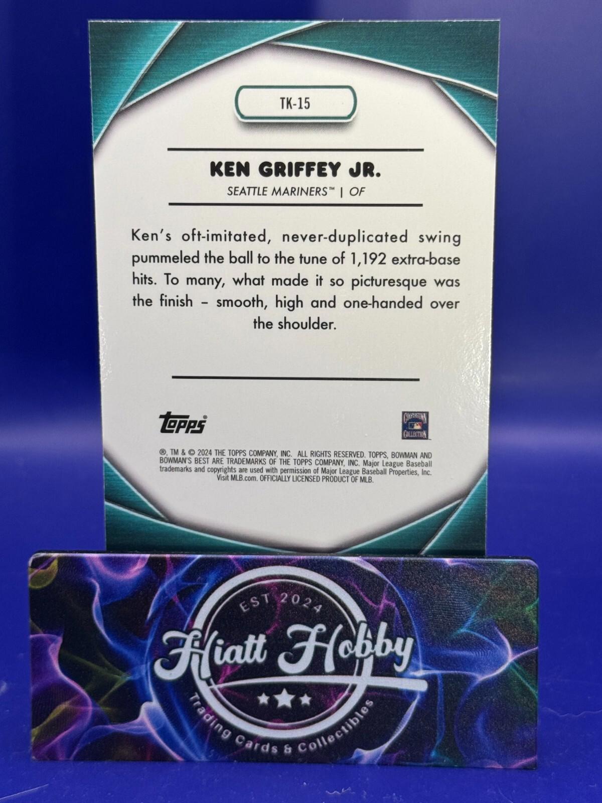 2024 Bowman's Best Baseball - Ken Griffey Jr #TK-15 - Shotts by the Kid