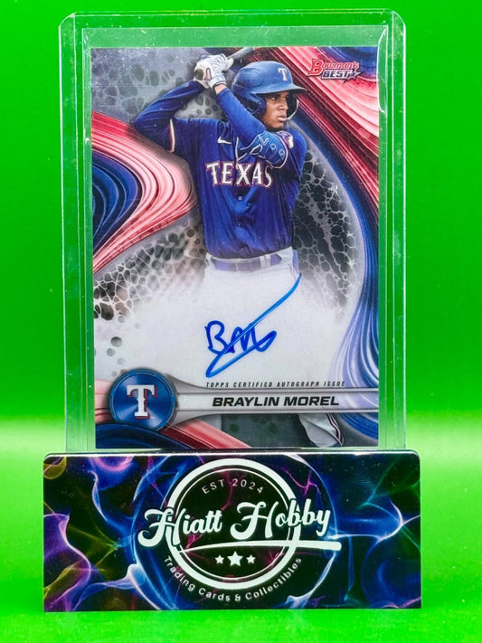 2024 Bowman's Best - Braylin Morel #B24-BMO - Auto