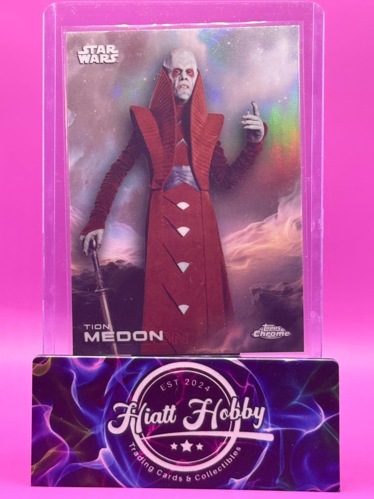 2025 Topps Chrome Star Wars - Tion Medon #183 - Refractor