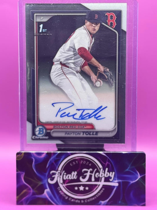 2024 Bowman Draft Chrome - Payton Tolle #CPA-PT - Chrome Auto (RC, AU)