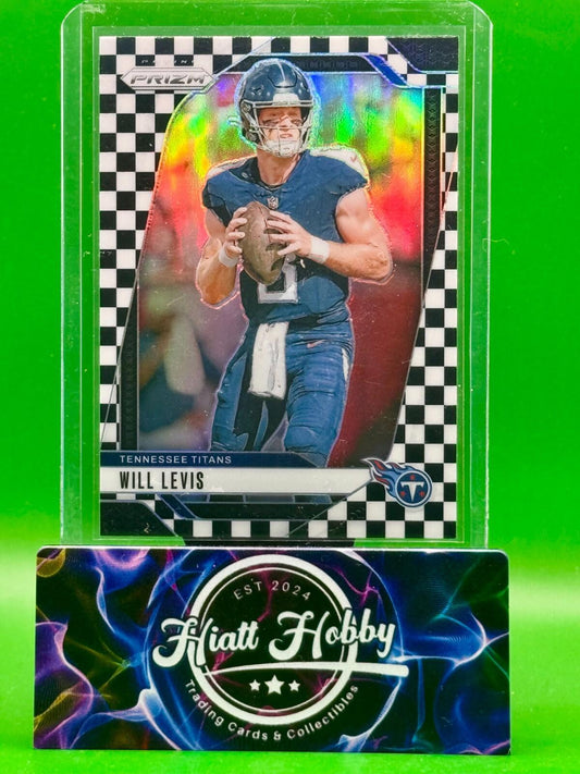 2024 Panini Prizm - Will Levis #277 Black & White Checker Prizm
