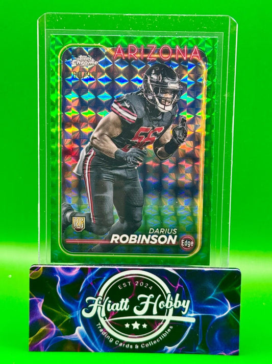 2024 Topps Chrome Football - Darius Robinson #289 - Green Geometric /99 (RC)