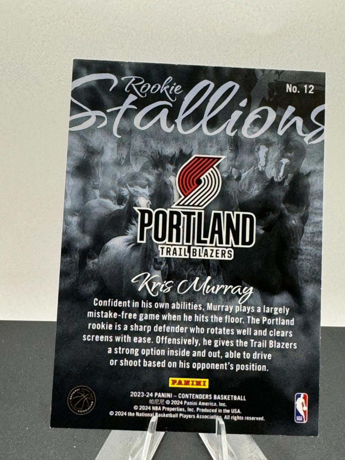 2023 Panini Contenders Basketball - Rookie Stallions - LOT of 3