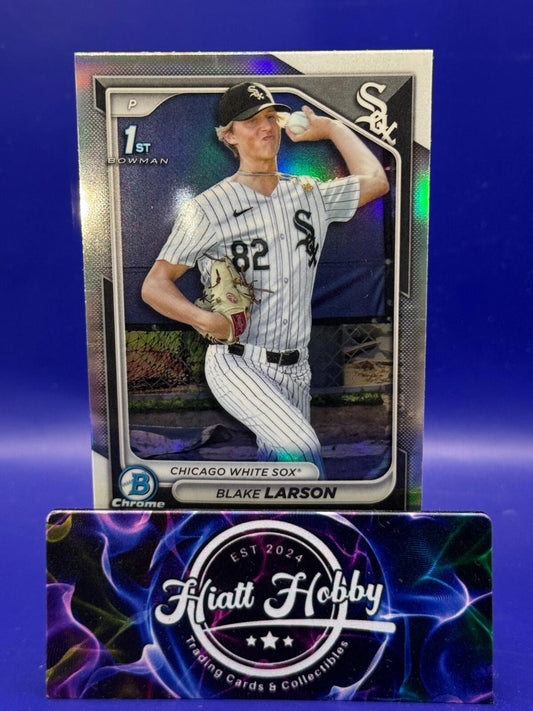 2024 Bowman Draft - Chrome #BD-85 Blake Larson (RC) - Refractor