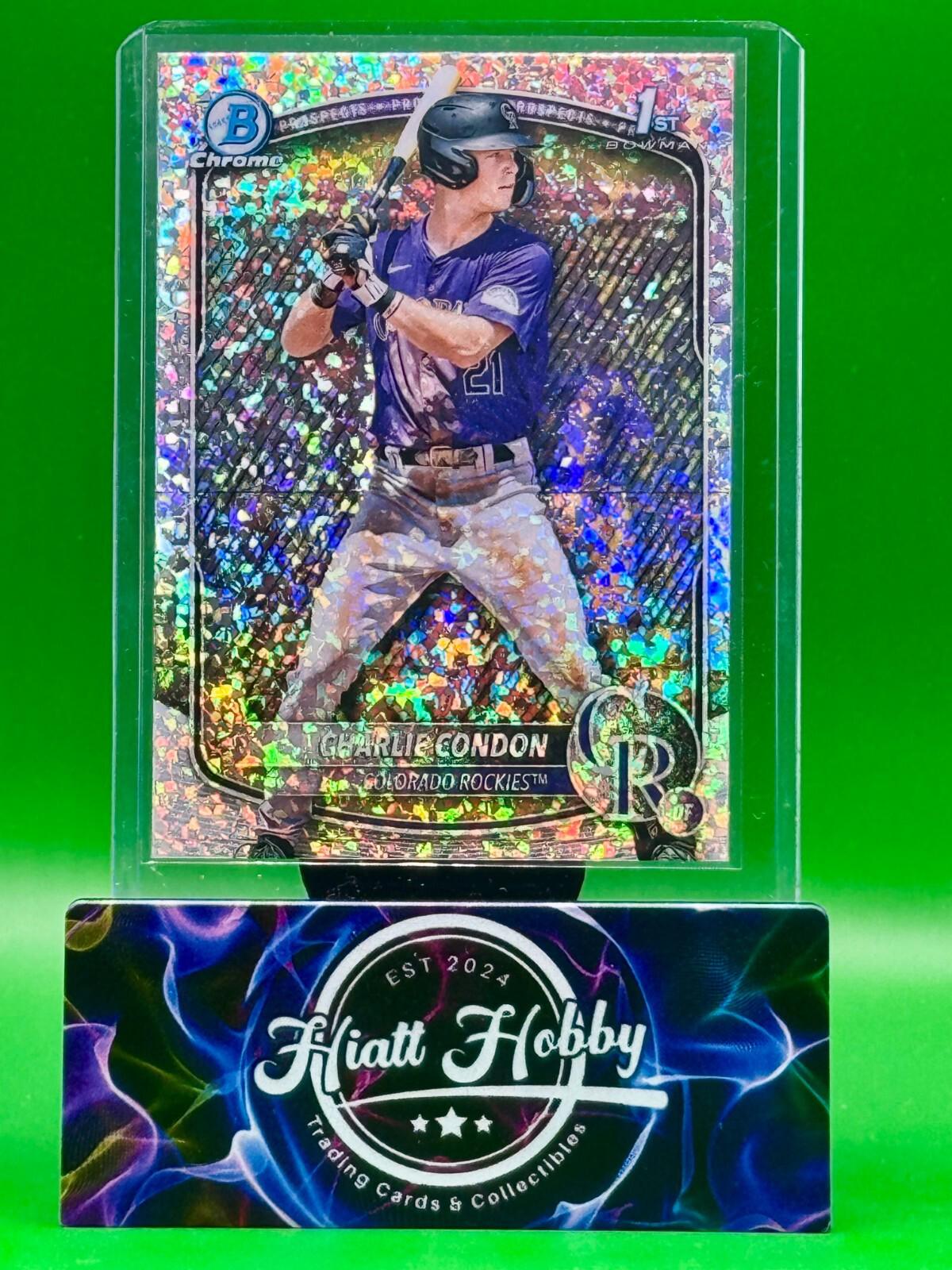 2025 Bowman Chrome - Charlie Condon #BCP-75 - Mini Diamond Refractor