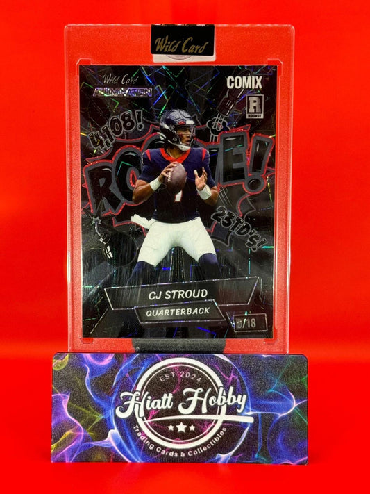 2023 Wild Card Alumination - CJ Stroud #ACBR2-CS2 - Rookie Mojo Refractor /18