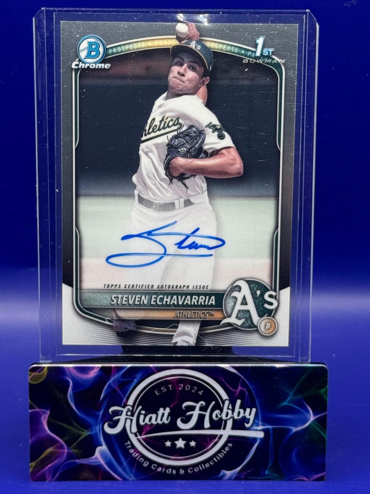 2025 Bowman Chrome - Steven Echavarria #CPA-SE - Auto