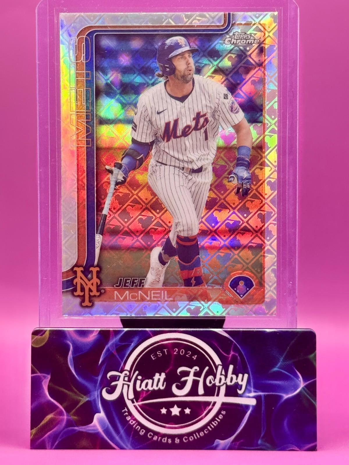 2025 Topps Chrome Logofractor - Jeff McNeil #167