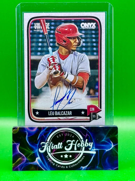 2024 Onyx Vintage Baseball - Leo Balcazar #VALEBA - Auto