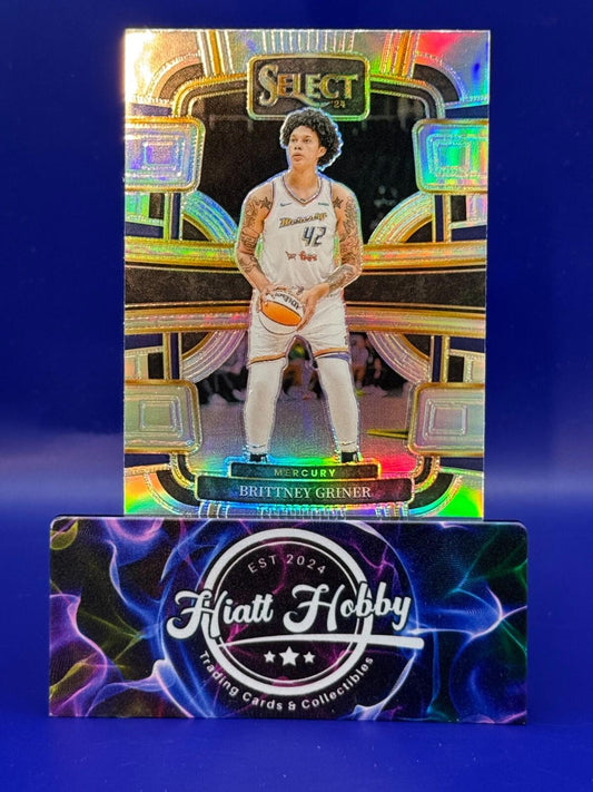 2024 Panini Select WNBA - Concourse #68 Brittney Griner - Silver Holo