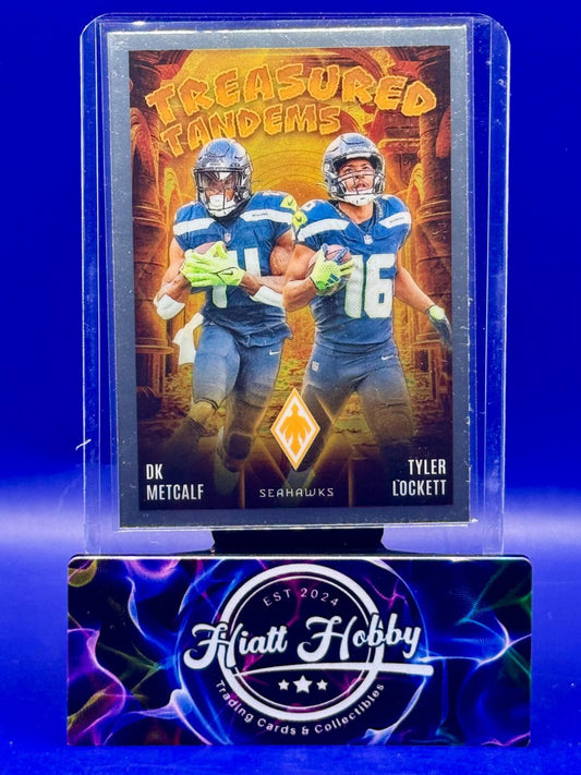 2024 Panini Phoenix - Metcalf/Lockett #TT-SEA - Treasured Tandems