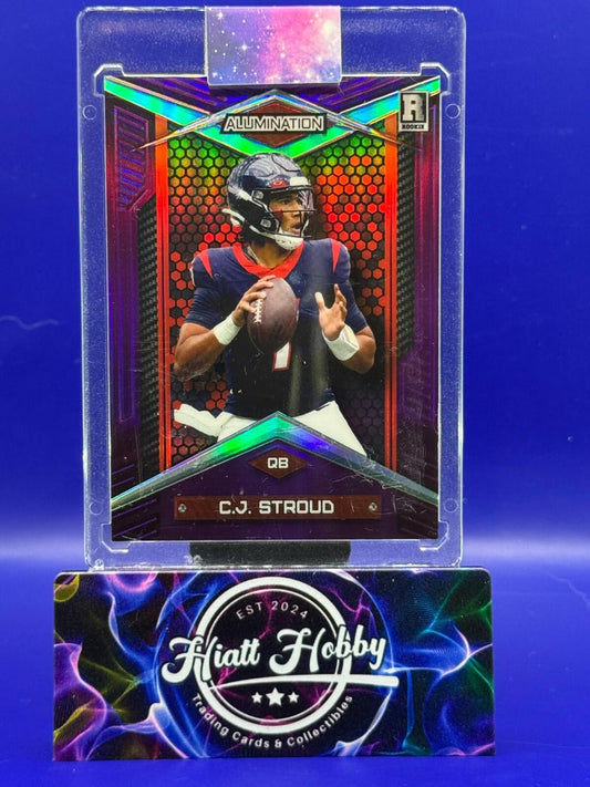 2023 Wild Alumination Rookie Card Edition Purple Rainbow /50 CJ Stroud RC