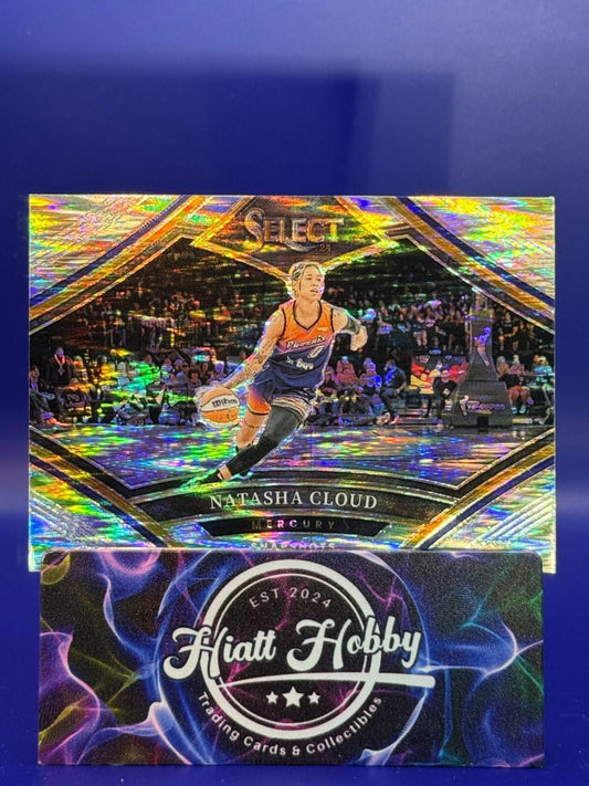2024 Panini Select WNBA - Snapshots #22 Natasha Cloud - Flash Prizm