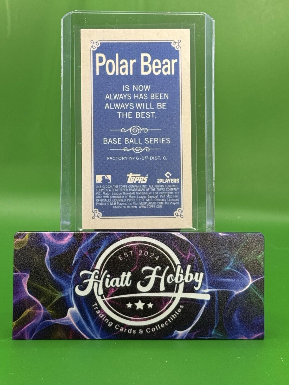 2024 Topps 206 - Polar Bear Back Will Smith