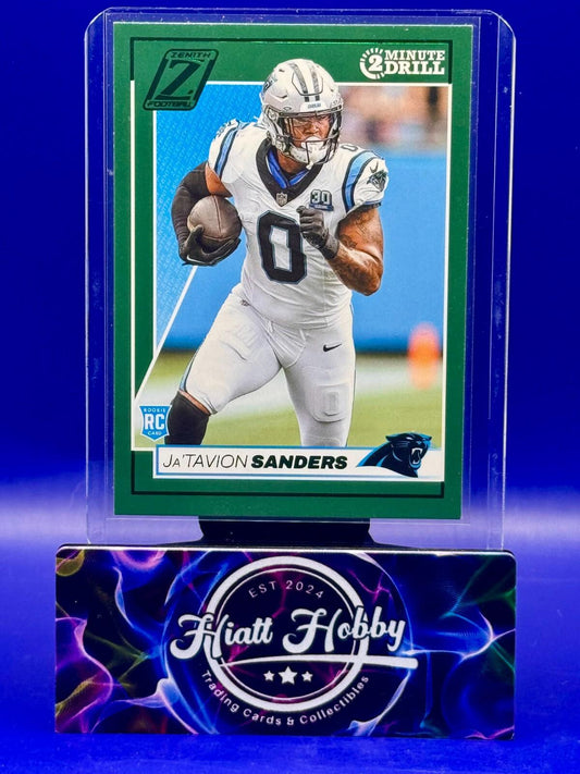 2024 Panini Zenith - Ja'Tavion Sanders #144 - 2 Minute Drill