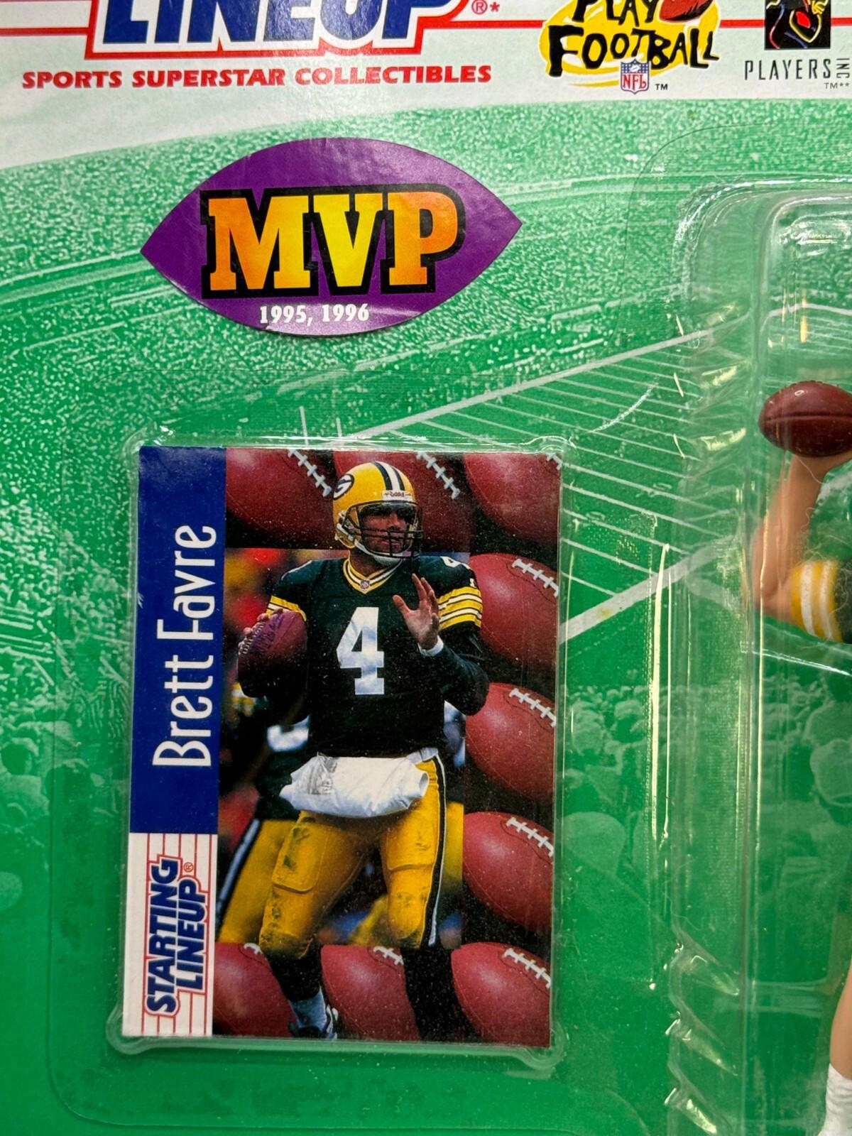 Starting Lineup Sports Superstar Collectibles 10th Year 1997 Edition Brett Favre