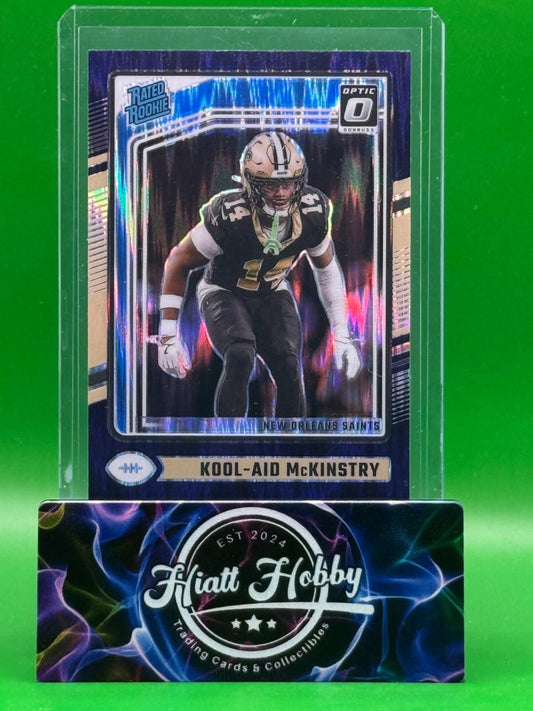 2024 Panini Donruss Optic - Kool-Aid McKinstry #264 - Purple Shock Prizm (RC)