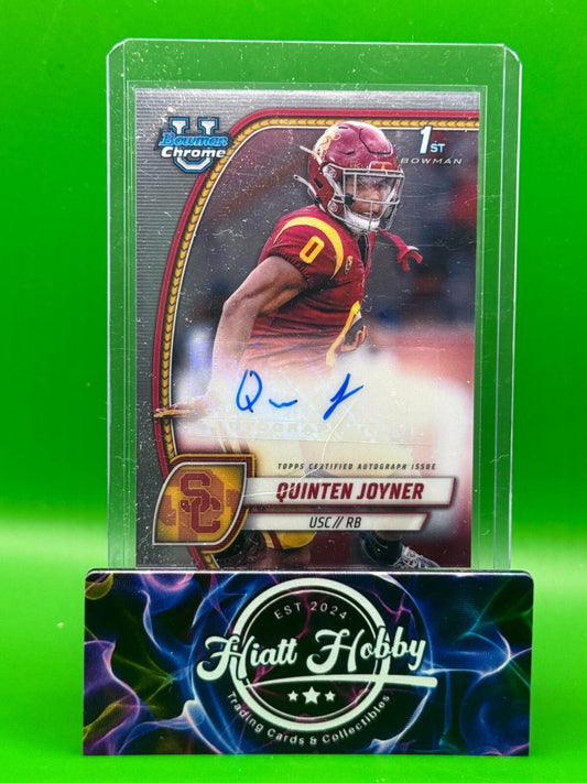 2024 Bowman Chrome U Football - Quinten Joyner #PA-QJO - Prospect Auto