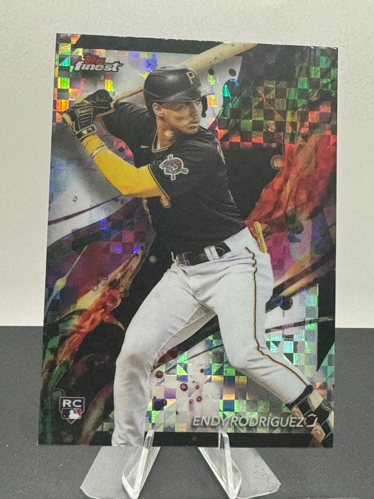 2019 Topps Finest - Common #70 Endy Rodriguez (RC)