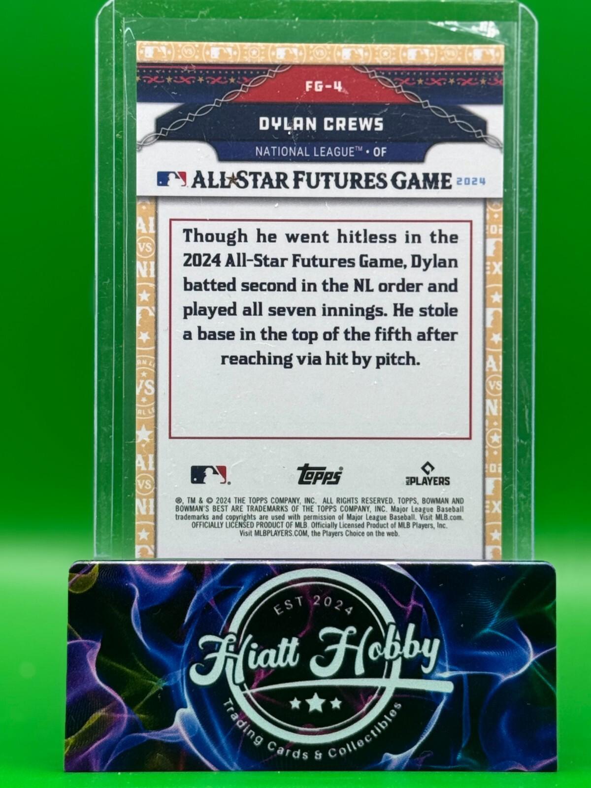 2024 Bowman's Best - Dylan Crews #FG-4 - Futures Game