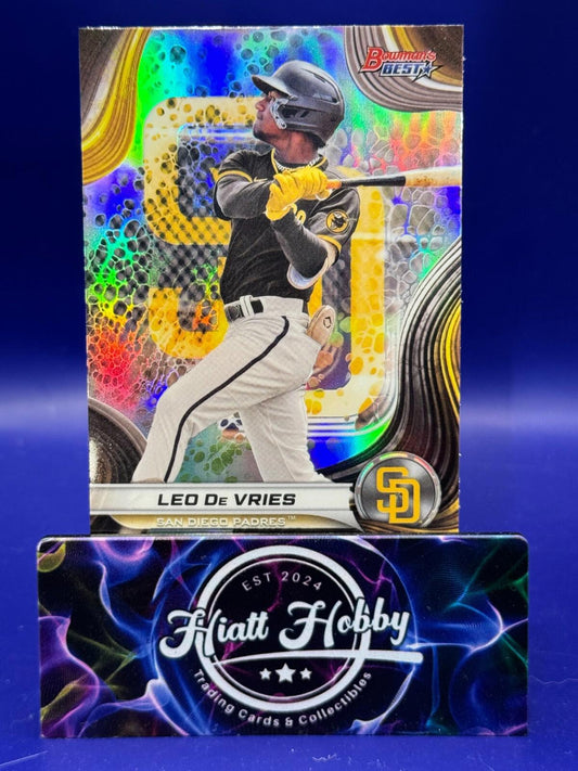 2024 Bowman's Best Baseball - Leo De Vries #TP-18 - Refractor