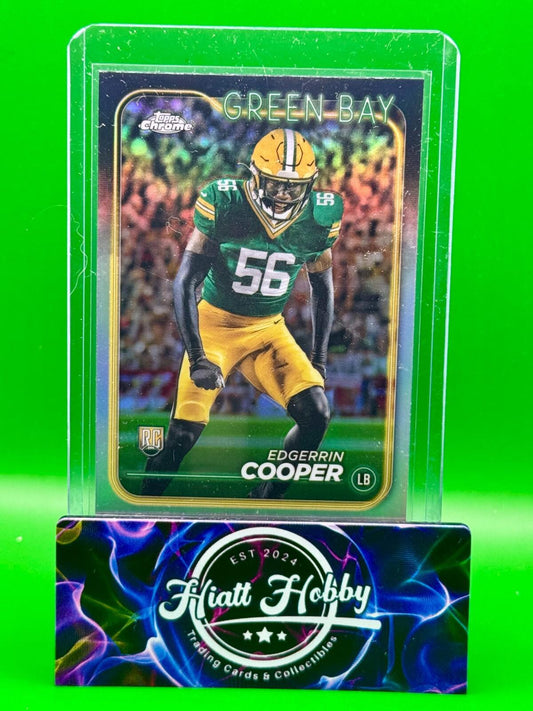 2024 Topps Chrome Football - Edgerrin Cooper #259 - Refractor (RC)