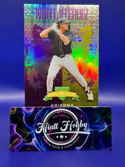 2024 Panini Crusade - Crusade Purple #88 Ivan Melendez /100 (RC)