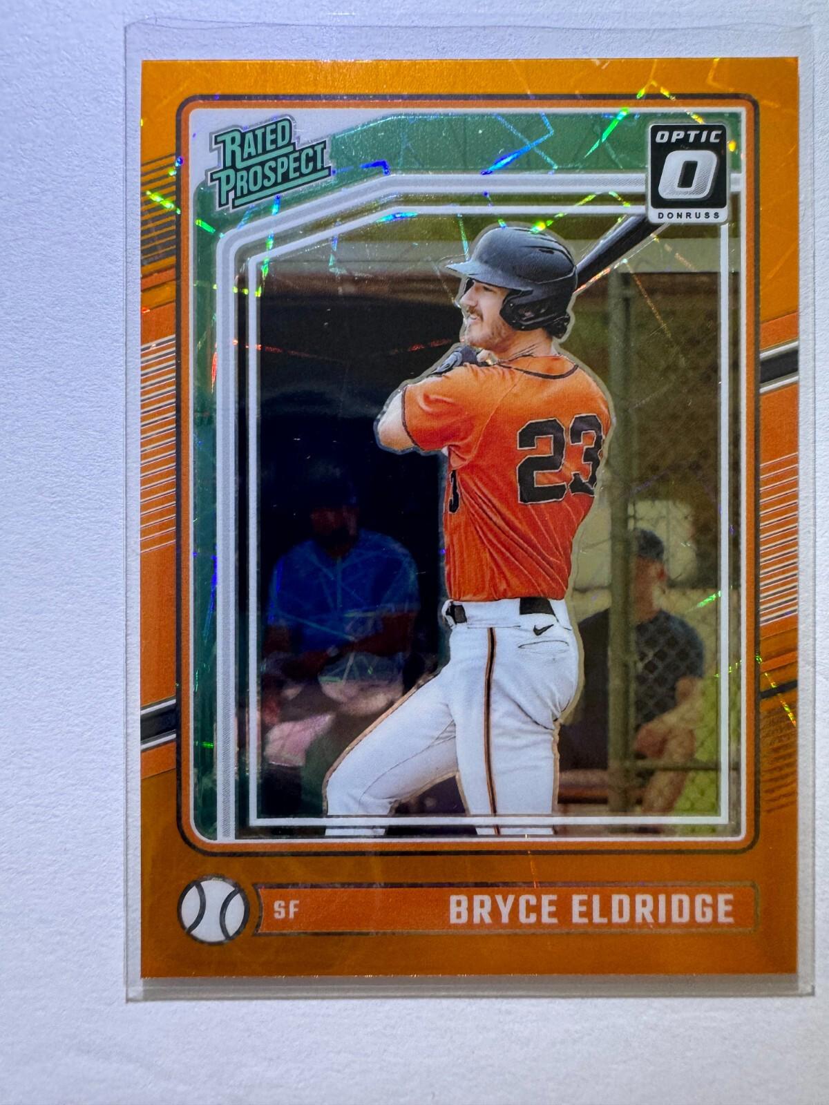 2024 Panini Donruss Baseball Orange Velocity Prizm Cards- LOT of 4! RC, Stars