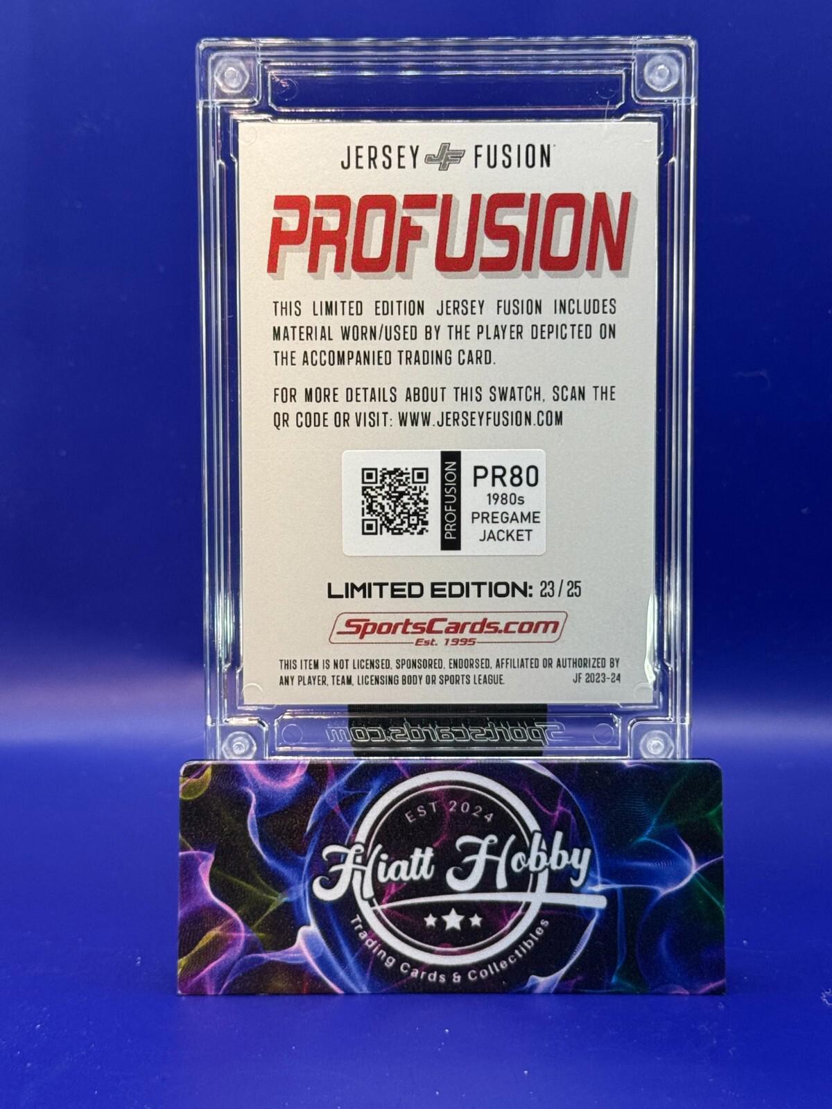 2024 Jersey Fusion Baseball - Pete Rose Profusion /25 - Player Worn Jacket