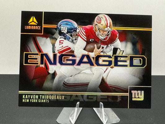 2024 Panini Luminance - Kayvon Thibodeaux #ENG-KTX - Engaged