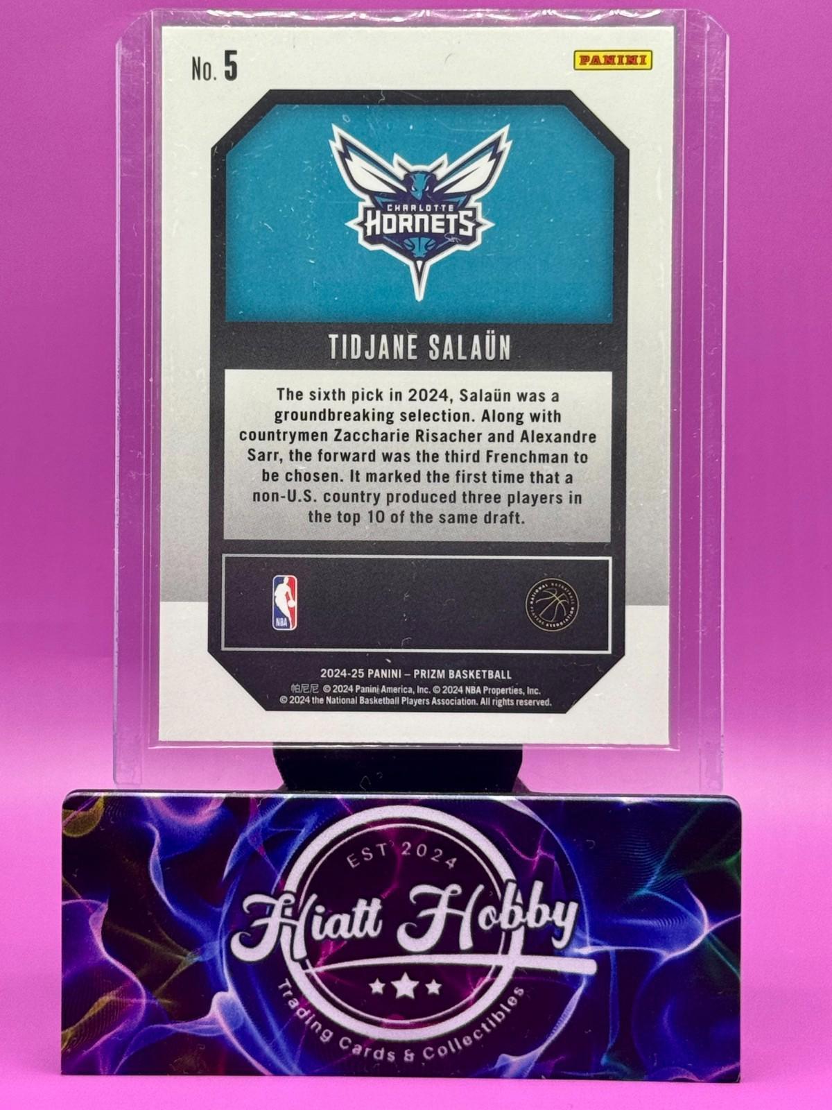 2024-25 Panini Prizm - Emergent Tidjane Salaun #5 (RC)