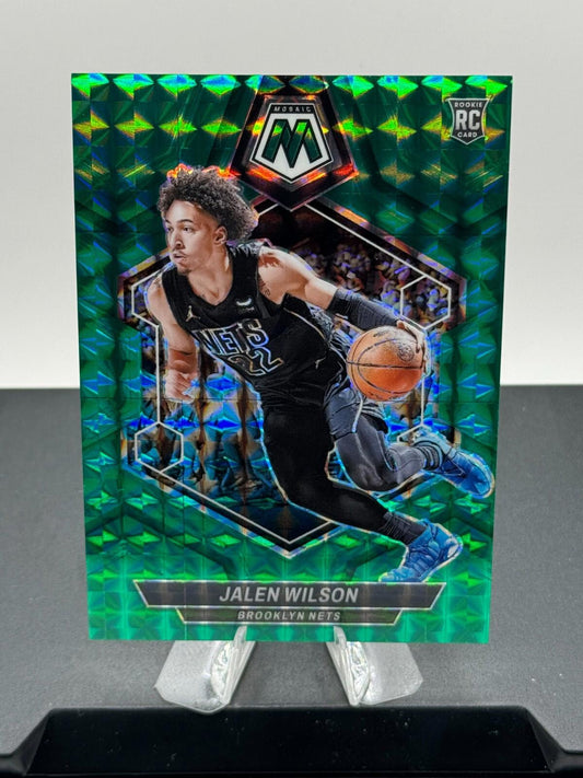 2023-24 Panini Mosaic - Jalen Wilson #203 - Teal Mosaic /75 (RC)
