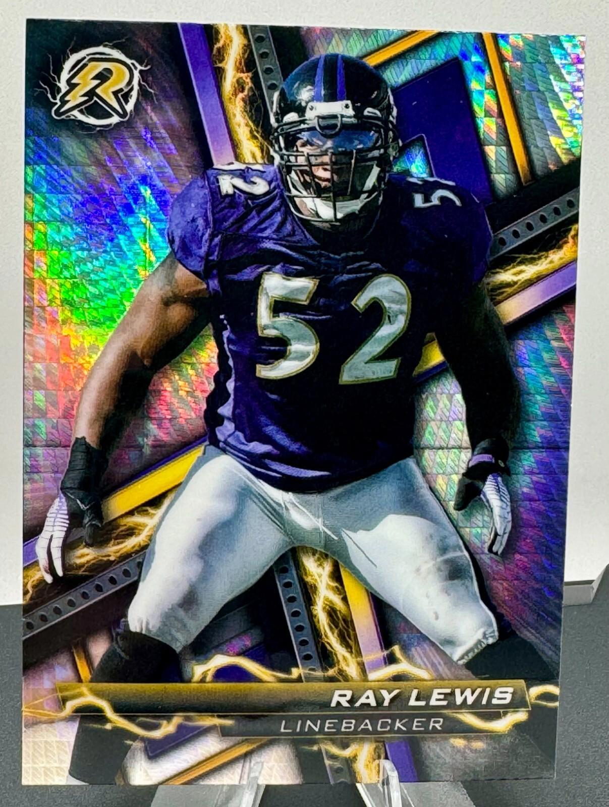 2023 Topps Composite Football - Topps Resurgence Prism Refractor - Ray Lewis #66