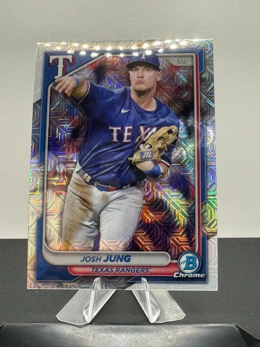 2024 Bowman - #98 Josh Jung - MOJO REFRACTOR