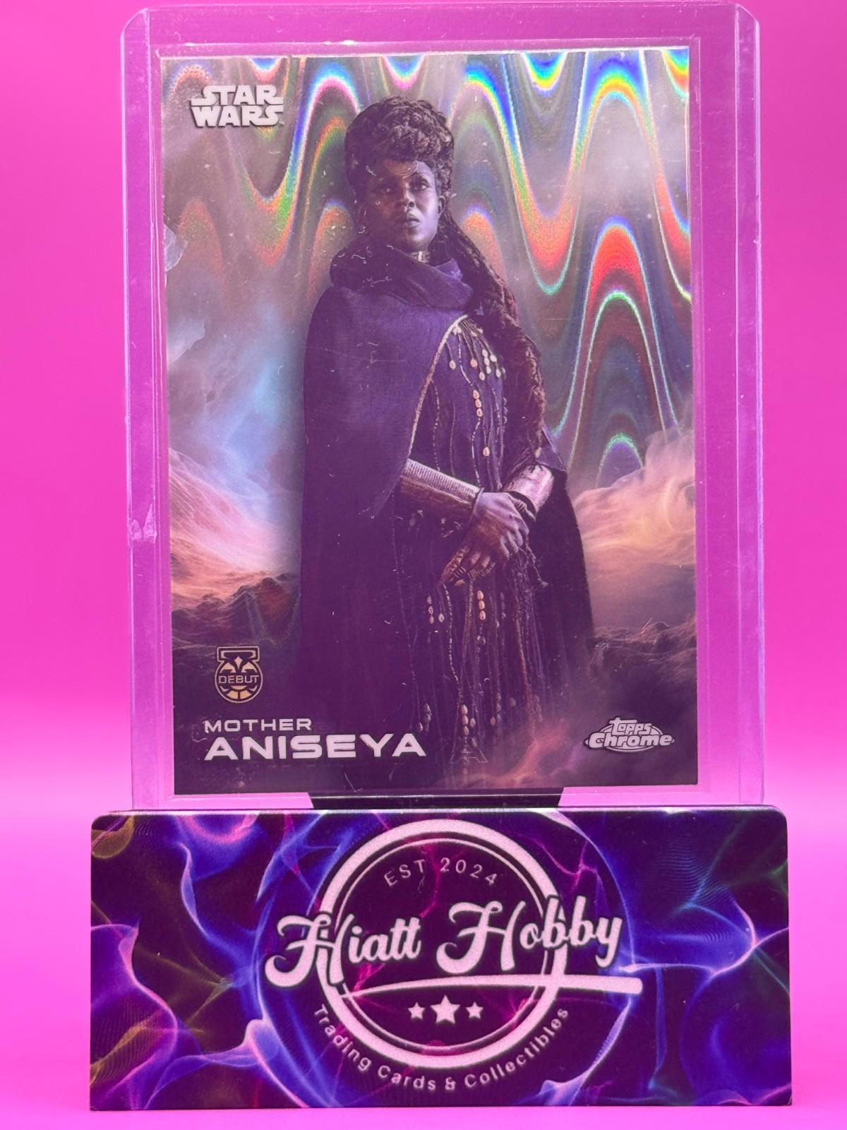2025 Topps Chrome Star Wars - Mother Aniseya #94 - Raywave Refractor