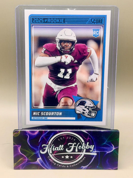 2025 Panini Score - #27 Nic Scourton (RC)