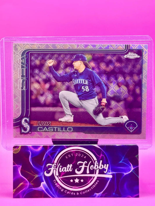 2025 Topps Chrome Logofractor - Luis Castillo #69