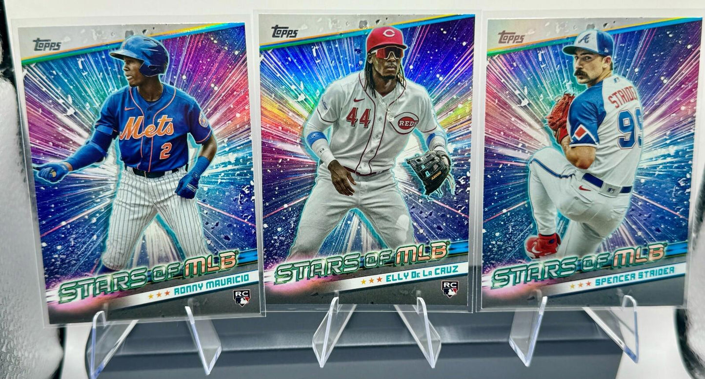 2024 Topps and Topps Chrome Stars of MLB - Lot of 12
