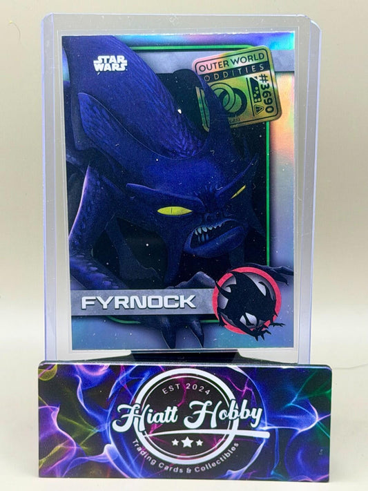 2025 Topps Chrome Star Wars - #UO-4 Fyrnock - Underworld Oddities