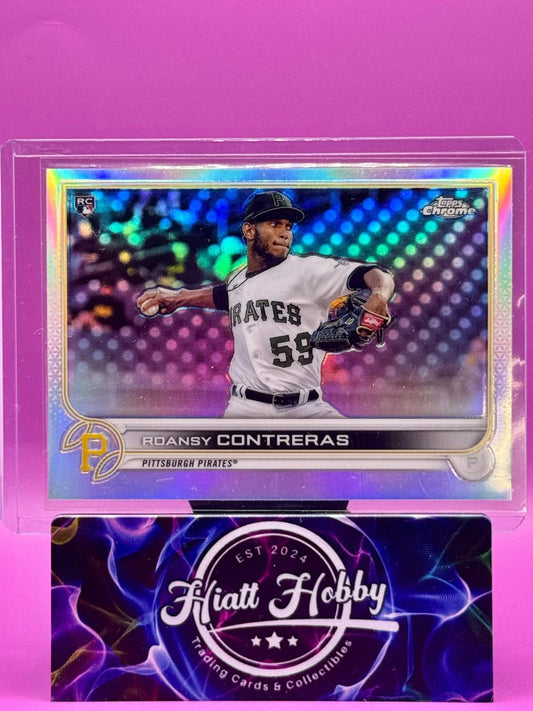 2022 Topps Chrome - Roansy Contreras #53 Refractor (RC)